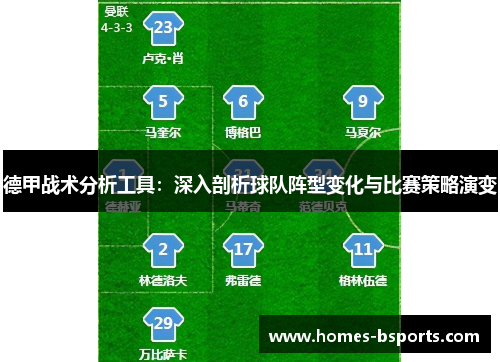 德甲战术分析工具:深入剖析球队阵型变化与比赛策略演变 德甲战术分析工具:深入剖析球队阵型变化与比赛策略演变