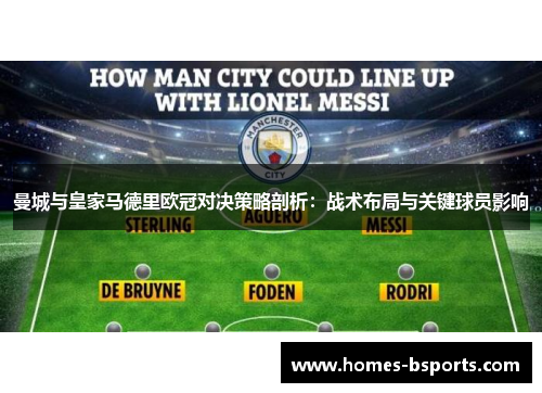 曼城与皇家马德里欧冠对决策略剖析：战术布局与关键球员影响