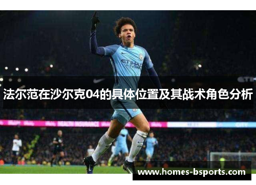 法尔范在沙尔克04的具体位置及其战术角色分析